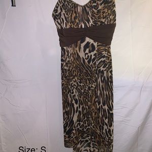 Cheetah Cocktail Dress